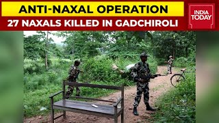 27 Naxals Killed, 4 Jawans Injured In Massive Anti-Naxal Operation In Maharashtra's Gadchiroli