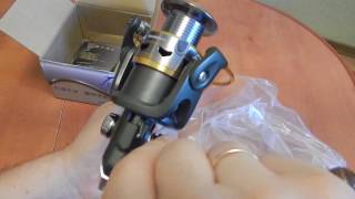 Unpacking spinning reel fishing DIAODELAI DK-2000