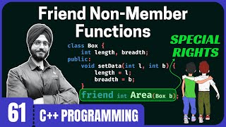 Friend Non-Member Functions in C++