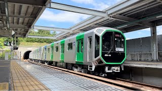 【貴重な通過シーン！】大阪メトロ中央線400系 406-04f 近鉄けいはんな線内試運転