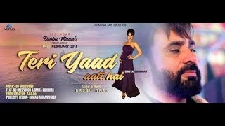 TERI YAAD AATI HAI || Babbu Maan || Latest Punjabi Song || Babbu Maan Hit Song