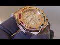 【香檳彩虹圈】audemars piguet 愛彼 royal oak offshore 皇家橡樹離岸型 玫瑰金 計時碼錶 26236or