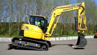 Undercarriage Ireland Track Groups Fitted To A Komatsu PC80MR