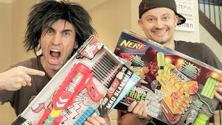 NERF vs BOOMCO: Unboxing WAR!