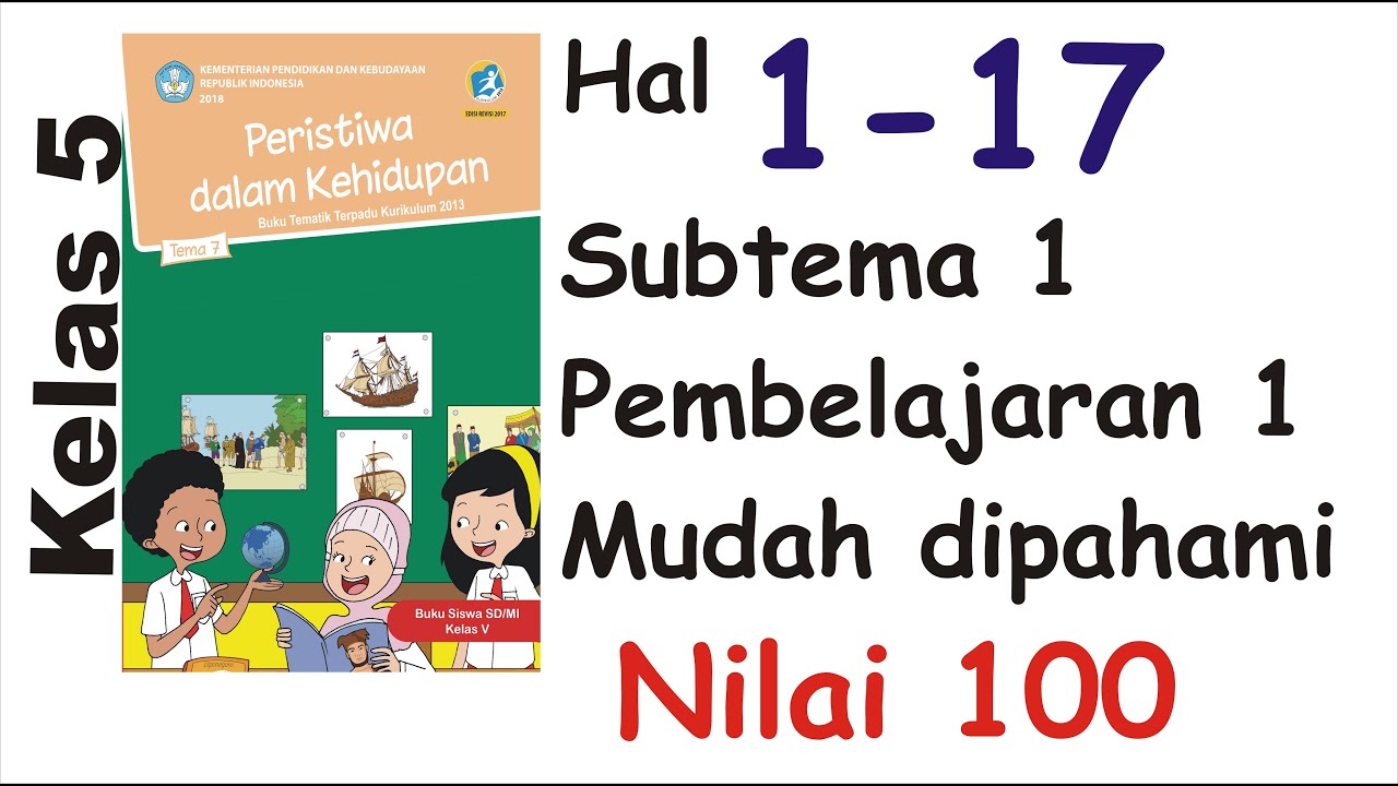 Kelas 5 Tema 7 Subtema 1 Pembelajaran 1 - Peristiwa Dalam Kehidupan ...