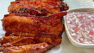 NAPAKA SIMPLE PERO THE BEST | FRIED PORK BELLY RECIPE