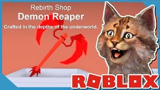 How Powerful Is The Demon Reaper Roblox Mining Simulator - weight lifting simulator roblox underworld