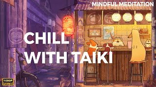Japanese night cafe vibes / a lofi hip hop mix ~ chill with taiki