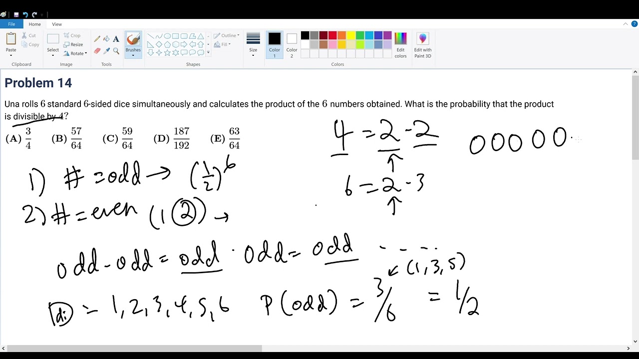 2021 AMC 10B Problem 14 Fall - YouTube