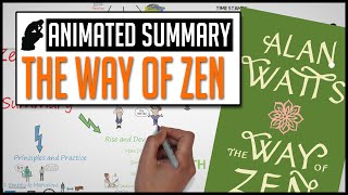 The Way of Zen by Alan Watts | Animated Summary and Review