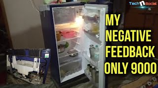 Whirlpool Refrigerator 190 after use of 1 Year Review | Small Negative Feedback