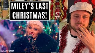 Miley Cyrus - Last Christmas (Wham! Cover) Reaction