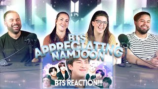BTS "Praising & Appreciating Namjoon for his leadership” Reaction - Heartwarming ☺️ | Couples React