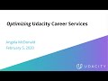 Optimizing Udacity Career Services