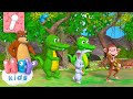 The happy song for kids 🎤 KARAOKE | Dance Songs for Kids | HeyKids Nursery Rhymes