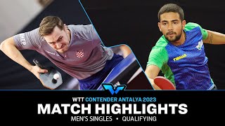 Guilherme Teodoro vs Filip Zeljko | MS Qual | WTT Contender Antalya 2023