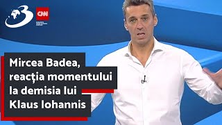 Mircea Badea, reacția momentului la demisia lui Klaus Iohannis: În ce țară de pe planeta asta, un pr