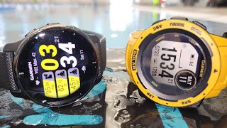 Swim Test- Garmin vs. Garmin (Instinct Solar versus Venu 2 Plus...)