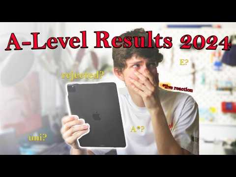 Opening My A Level Results 2024 Live Reaction Youtube