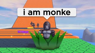 Roblox Obby But You are a Stinky Gorilla..