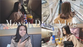 【Vlog】 映画デートの日｜映画始まる前にスタバで彼氏とまったりデート▪︎横浜/みなとみらい/休日