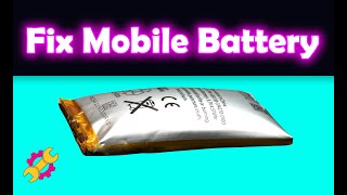 How To Fix Swollen Mobile Battery Within 5 Second | Phone Battery Repairing 🔋 Don't Try This at Home