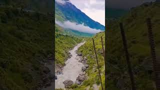 The Fast Flowing Mountain River through Himalaya... #trending #india #shortsfeed #viral#shortsvideo