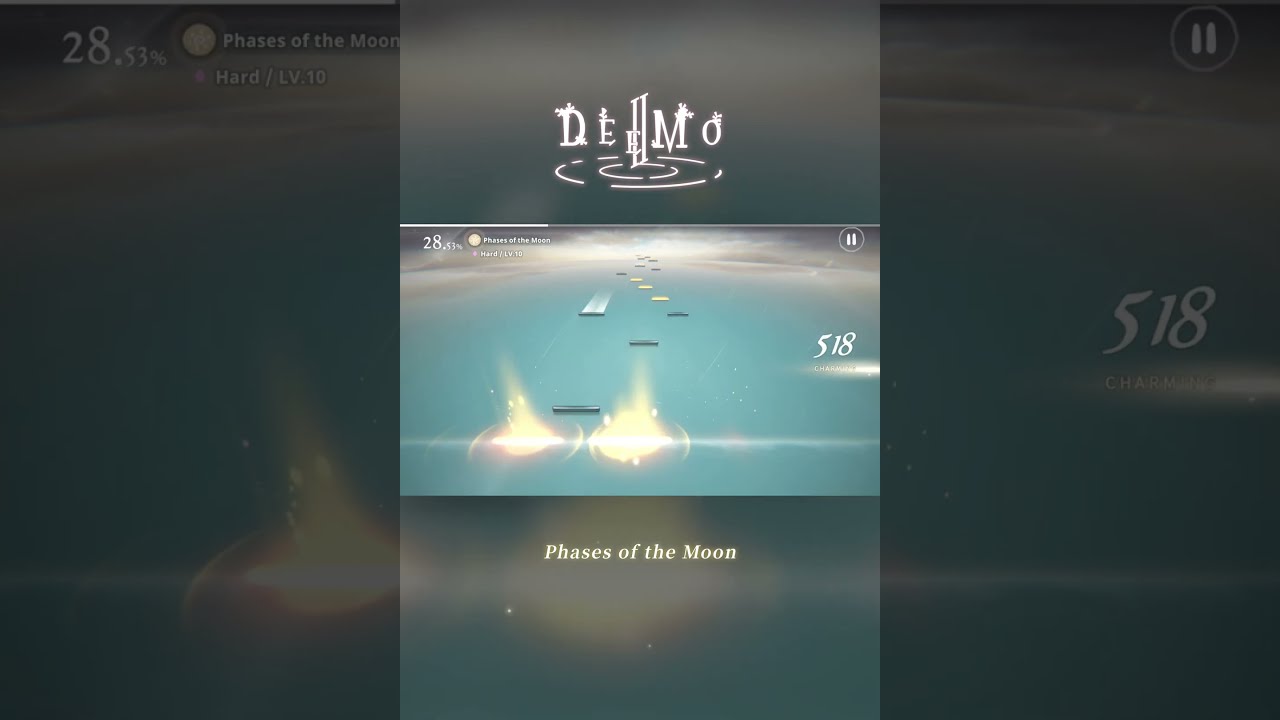DEEMO II【Phases of the Moon】Hard / LV.10 #rayark #deemo2 #rhythmgame #shorts