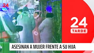 Mujer fue asesinada a disparos frente a su hija en La Pintana | 24 Horas TVN Chile
