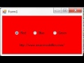VB.NET Examples - Change Back color