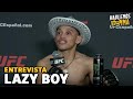 LAZY BOY se pone EMOCIONAL tras cumplir su sueño en UFC Mexico