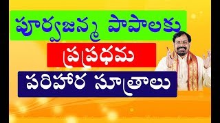 Remedy Principles for Past Life Sins | పూర్వజన్మ పాపాలకు పరిహార సూత్రాలు | Sreenivasa Gargeya