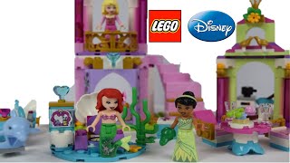 LEGO Disney Princess Ariel, Aurora, and Tiana's Royal Celebration 41162 Speed Build