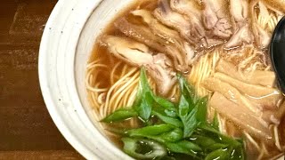 千鳥／中華そば(笠岡ラーメン)＋唐揚げセット#ラーメン ＃笠岡