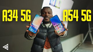 New Samsung A Series Hands On: Galaxy A34 5G vs A54 5G What's New?