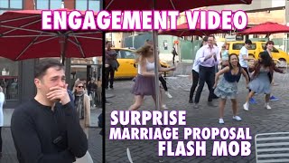 Surprise flash-mob Marriage Proposal - Watch the Reaction! - Gay Couple in Love