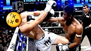 Muay Thai Buakaw vs Karate [ ตำนานมวยไทย ]