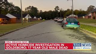 Deputies find 17-year-old shot and killed in Goldsboro