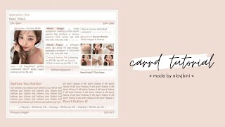 interactive carrd tutorial — © siuyol, chiggiri