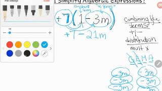 Help! How do I Simplify Algebraic Expressions?