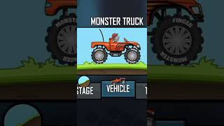 Unlock the Monster truck hill climbing racing game #gaming #shorts
