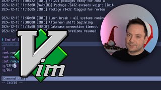 Advent Of Vim Day 10 - Command-line Window