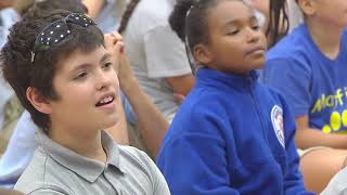 Author George O'Connor Visits Mayfield Elementary