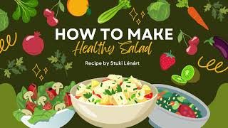 ୭🌱♡-⋆｡˚🍄-𓄹-˚ Healthy salad ideas (3 recipes)! ୭🌱♡-⋆｡˚🍄-𓄹-˚