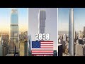 10 Tallest Upcoming USA Skyscrapers | 2030