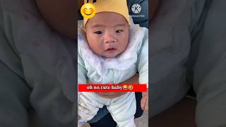 smart cute baby🥰 #funny #baby #laugh #cute