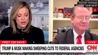 ‘That's why your ratings are in the tank’: CNN host brutally roasted by Republican lawmaker