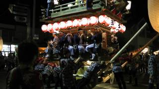 南横宿区　のの字廻し　（平成２３年新宿祭禮）