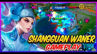 RANK 1 Shangguan Waner Gameplay #honorofkings