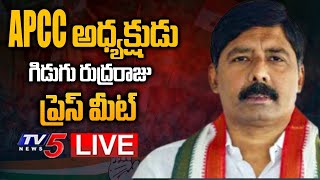 LIVE: APCC President Gidugu Rudra Raju Press Meet| TV5 News Digital